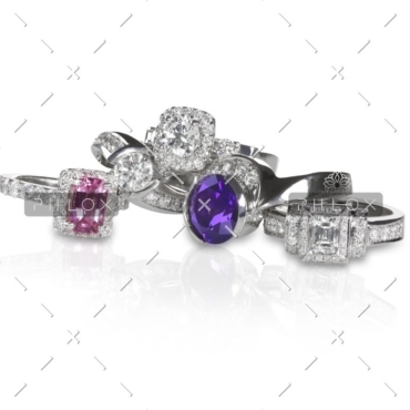 demo-attachment-812-cluster-stack-of-diamond-wedding-engagment-rings-CGXZHR4-1
